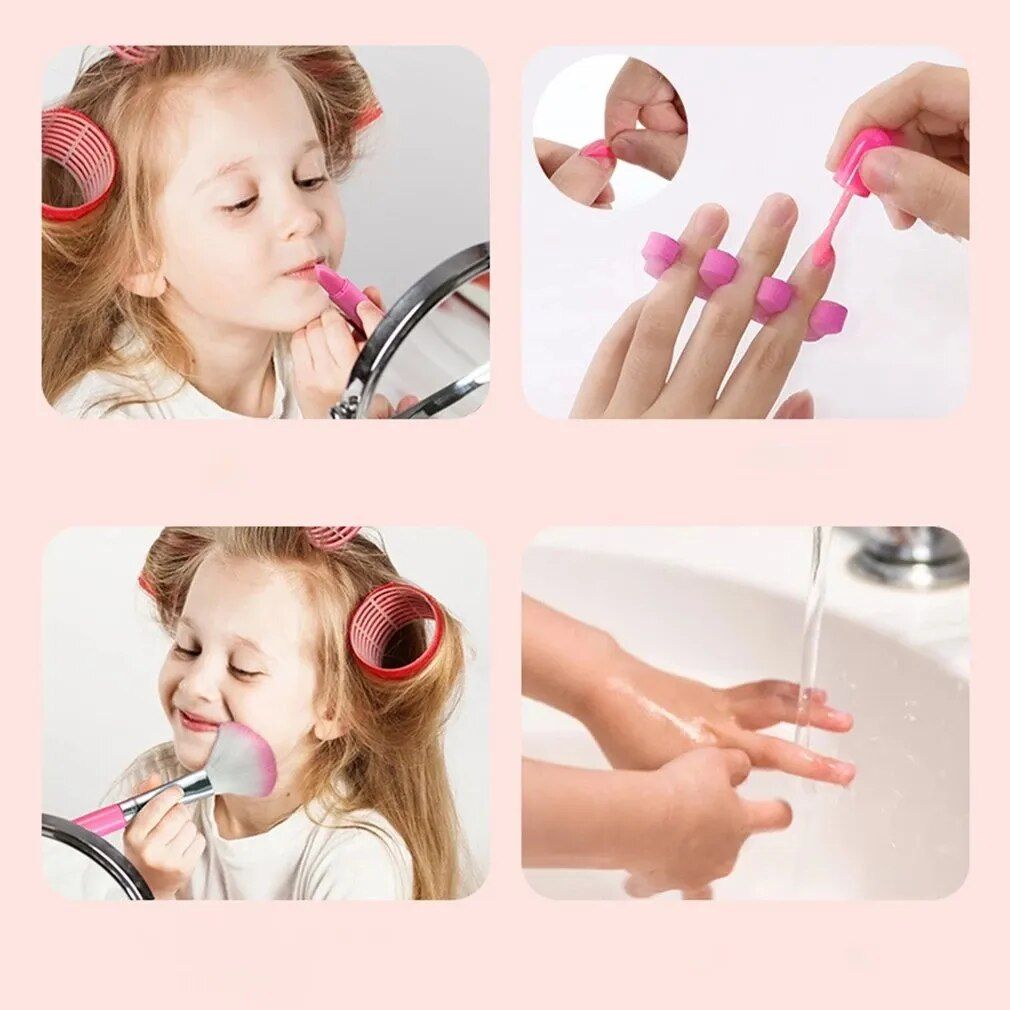 KidGlam - Kids Washable Makeup Beauty Kit - strohmly.com