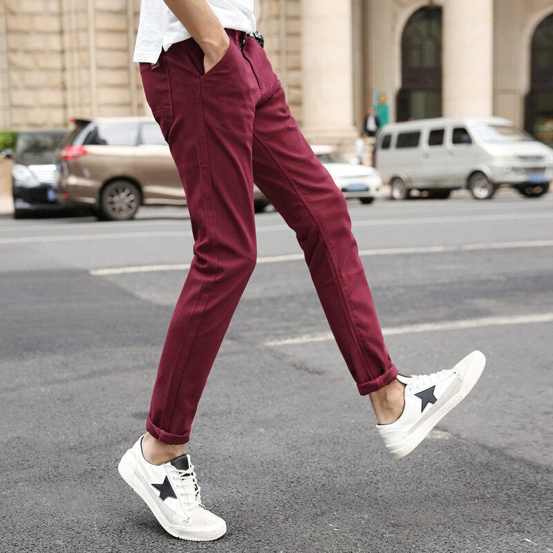 Casual Men's Stretch Trousers