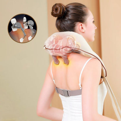 Heating Vibration Neck Massager - strohmly.com