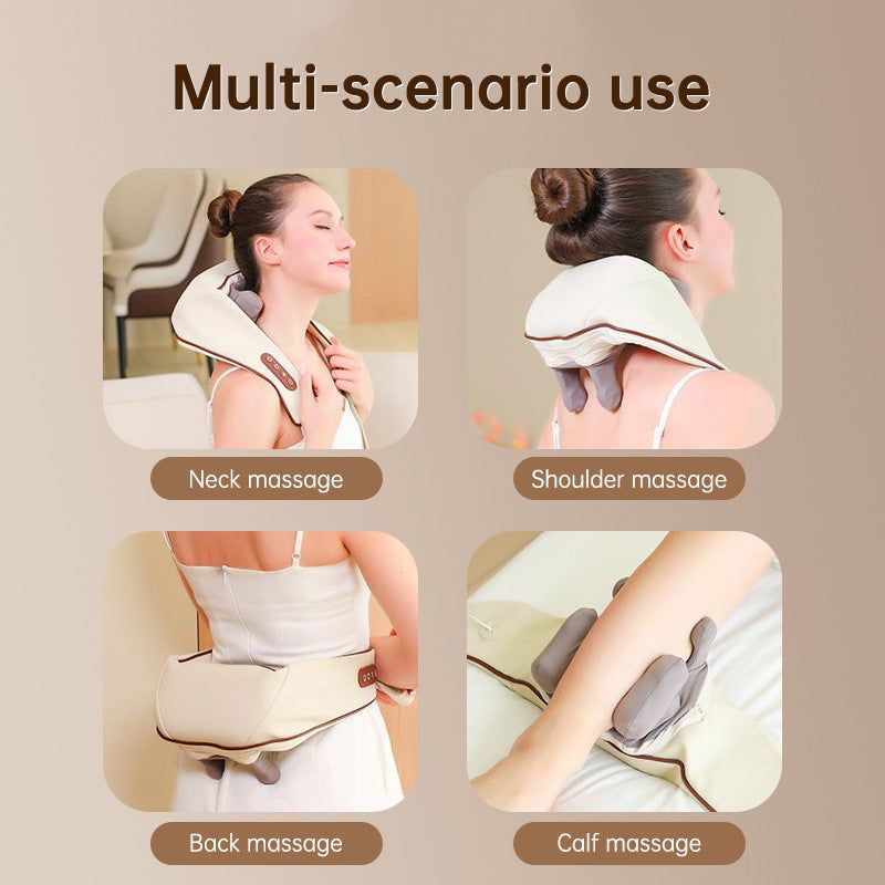 Heating Vibration Neck Massager - strohmly.com