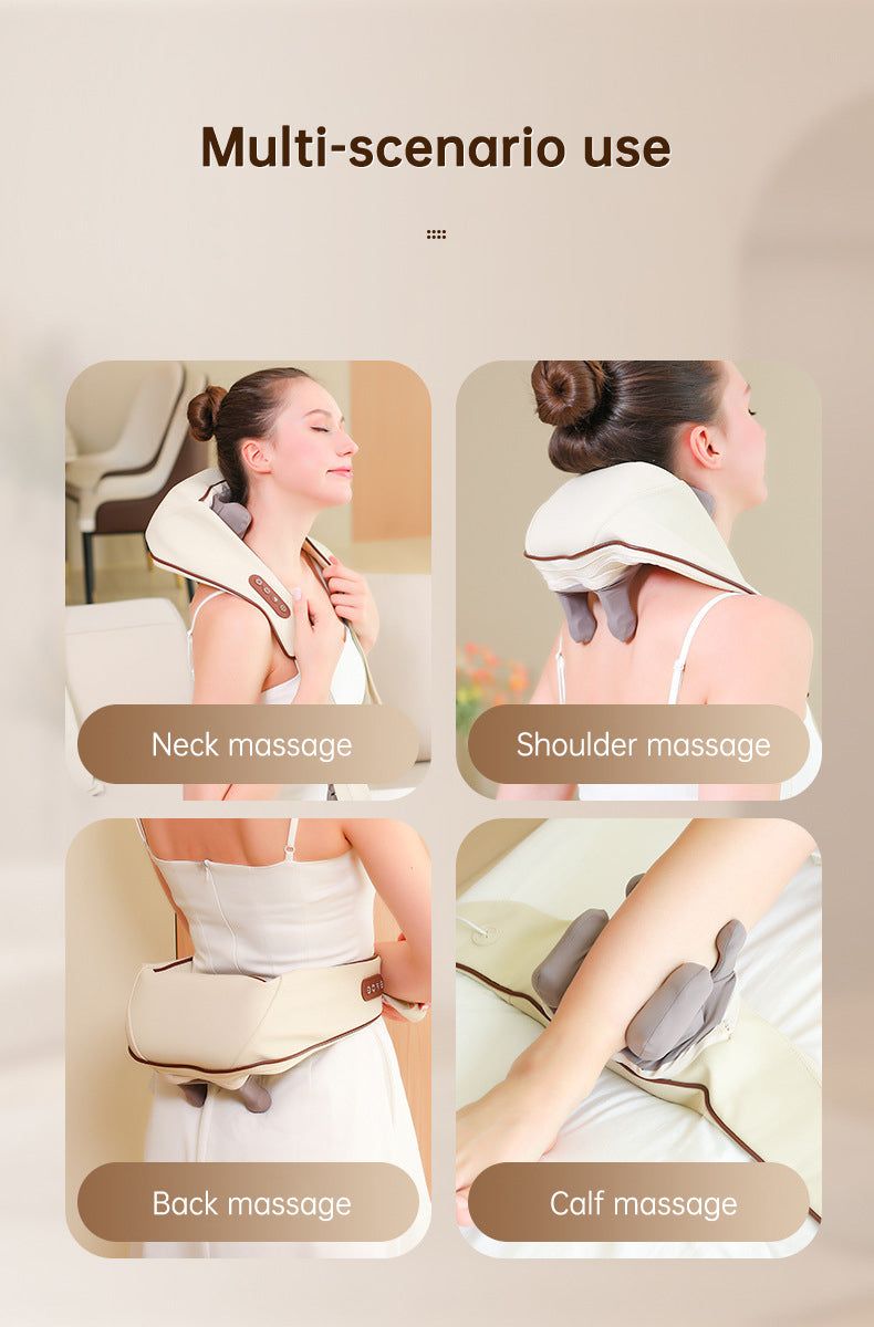 Heating Vibration Neck Massager - strohmly.com