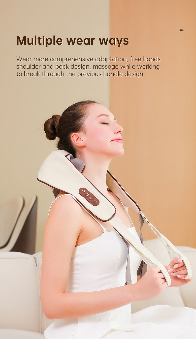 Heating Vibration Neck Massager - strohmly.com