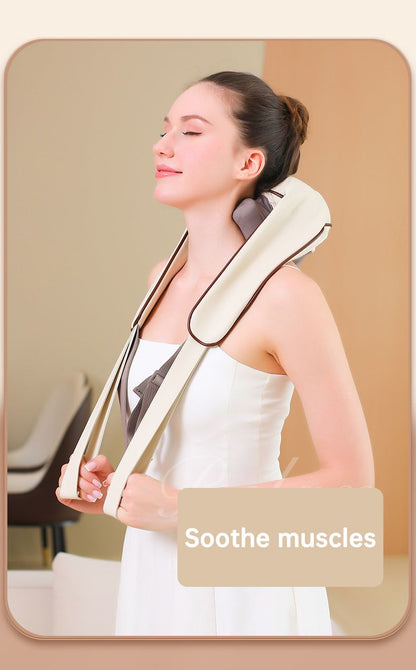 Heating Vibration Neck Massager - strohmly.com