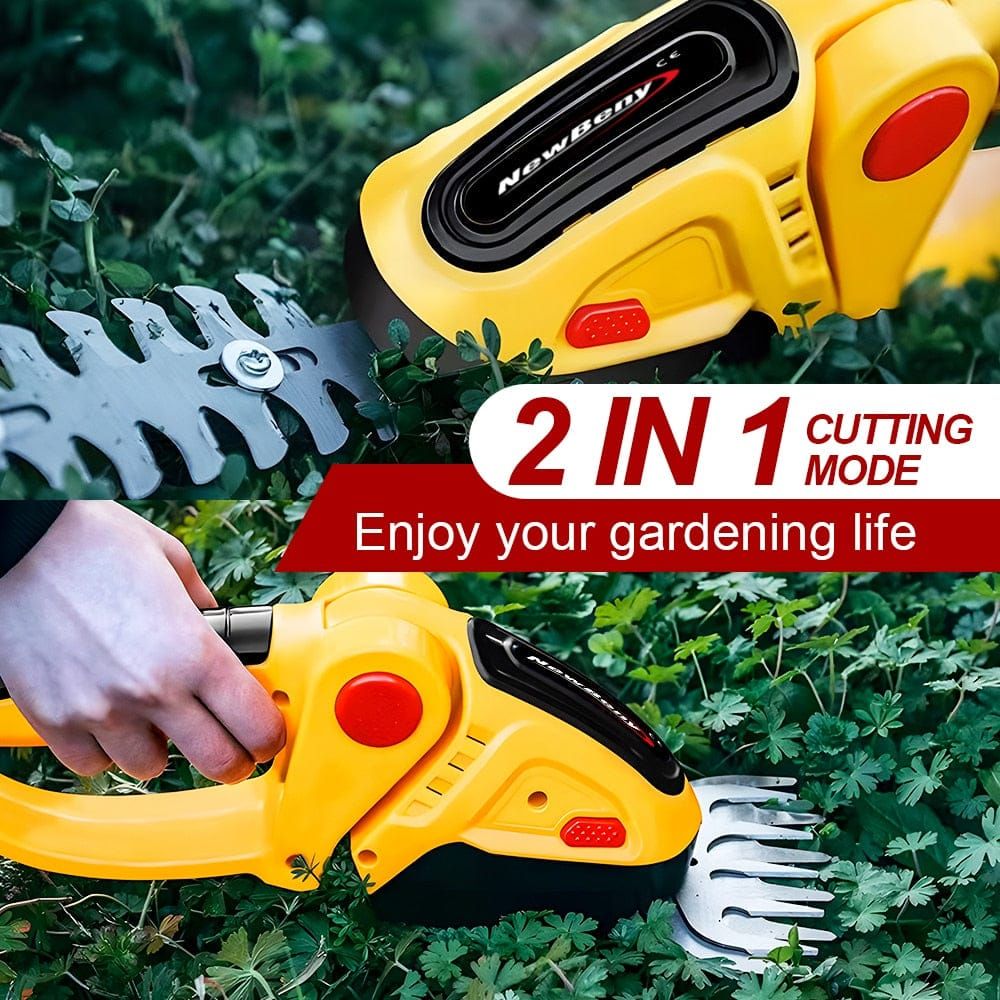 HedgeGenie™️- 2 In 1 Cordless Electric Hedge Garden Trimmer - strohmly.com
