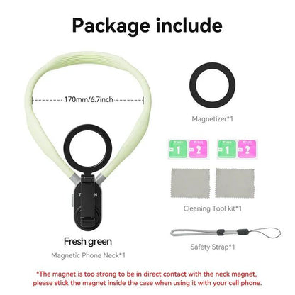 MagSnap - Magnetic Neck Hold Mount Selfie Stick Tripod - strohmly.com