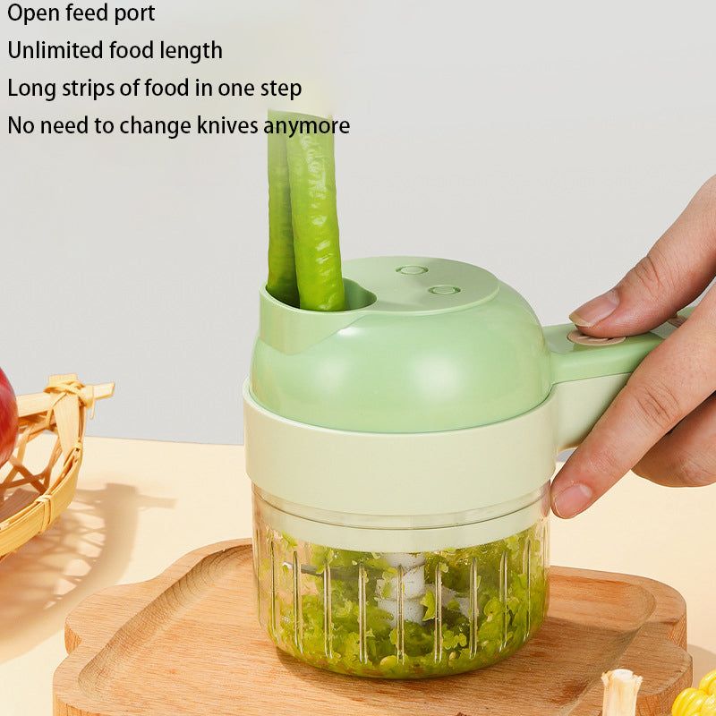 MixSlice Pro - 4-in-1 Electric Food Prep Kit - strohmly.com