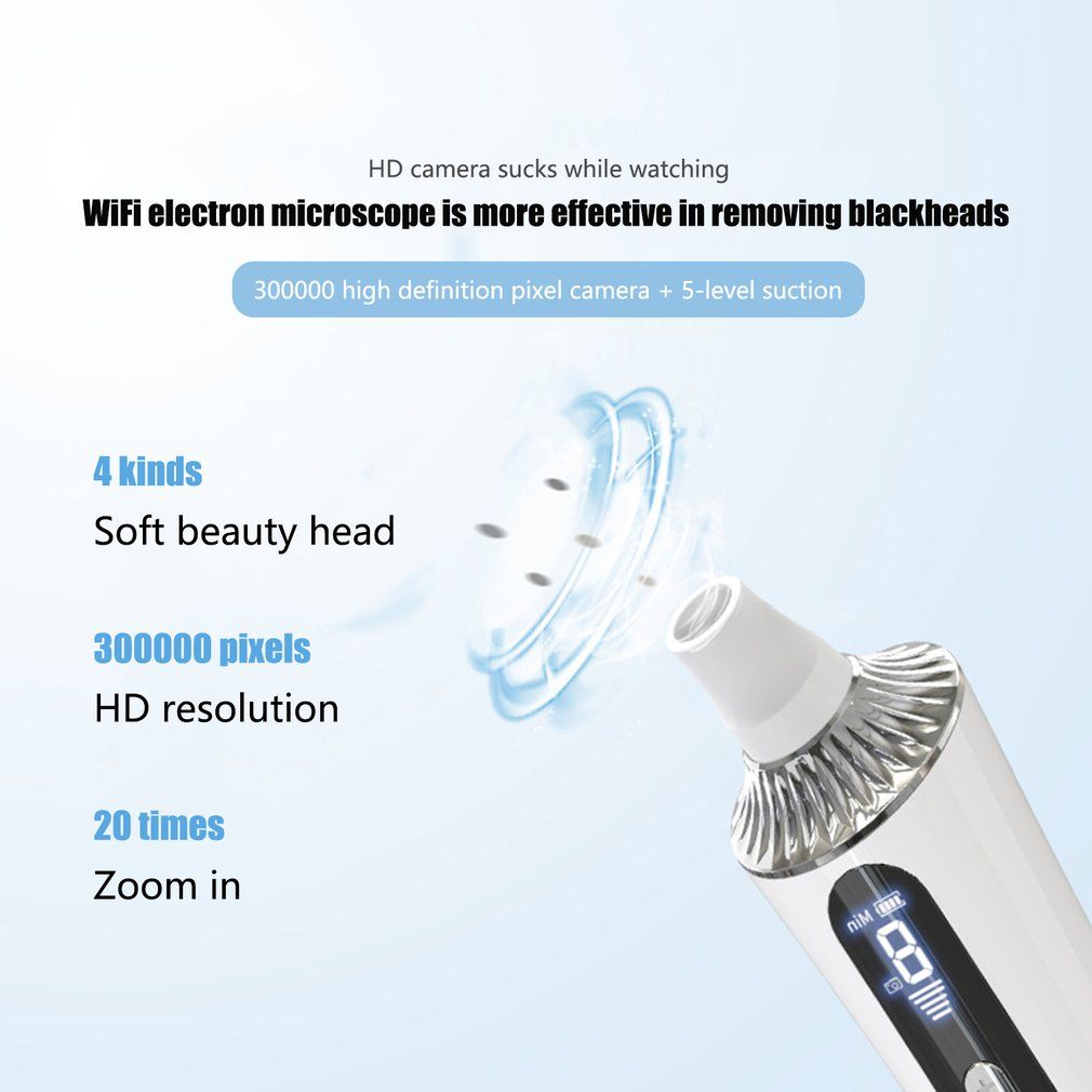 PorePerfect Electric Blackhead Vacuum - strohmly.com