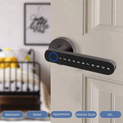 SecureTouch™ Smart Fingerprint Door Lock - strohmly.com
