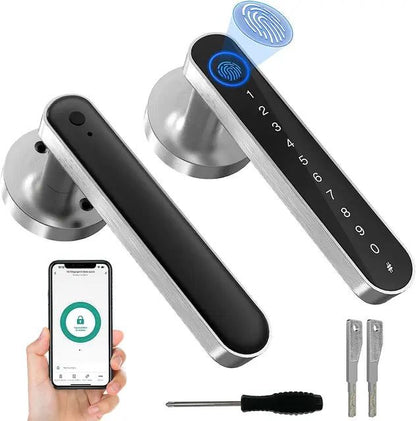 SecureTouch™ Smart Fingerprint Door Lock - strohmly.com