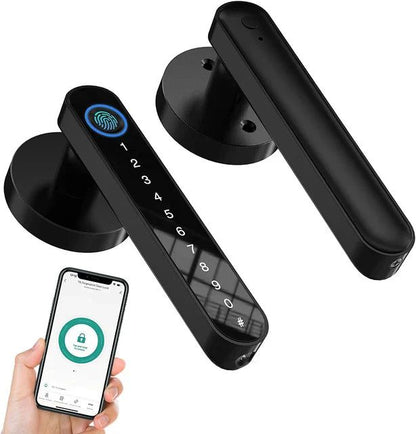 SecureTouch™ Smart Fingerprint Door Lock - strohmly.com