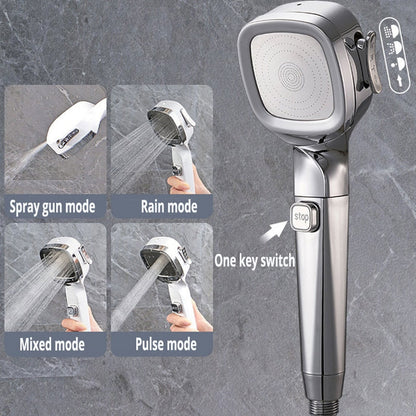 ShowerBoost - 4 Modes High Pressure Shower Head - strohmly.com
