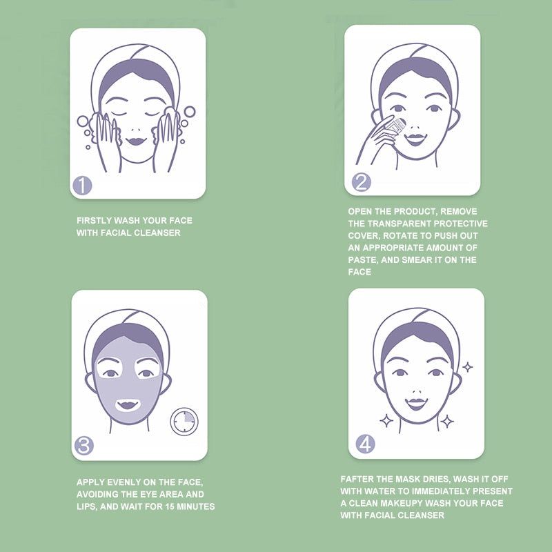 SwipeCleanse - Green Tea Deep Cleanse Mask - strohmly.com