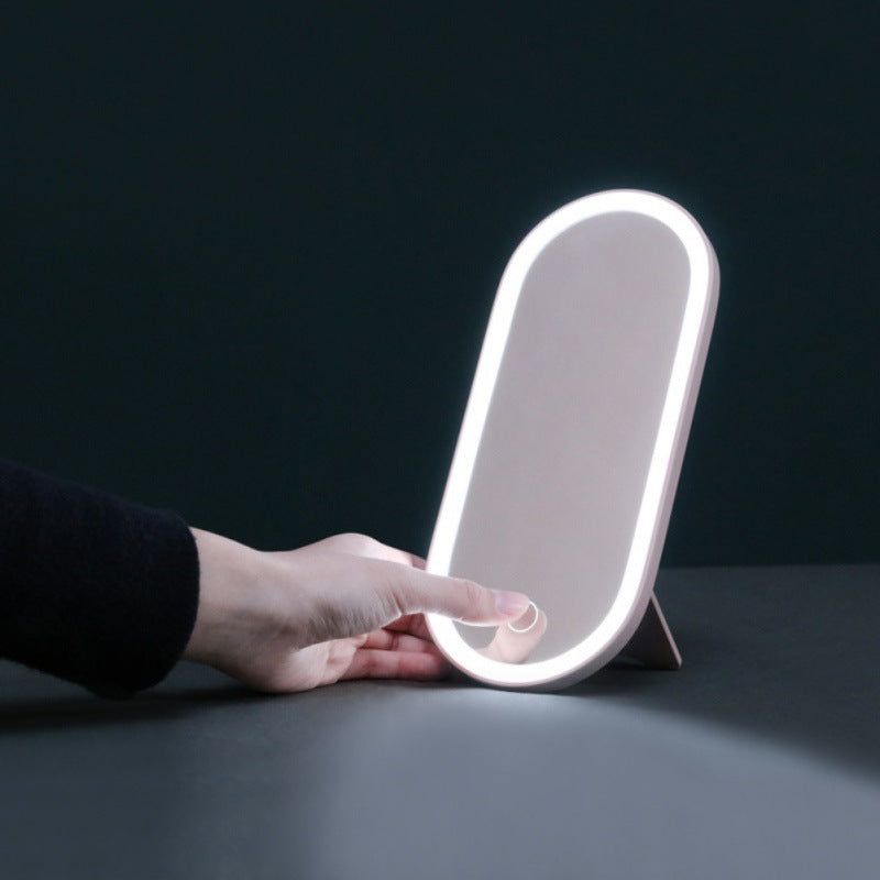 Travel Makeup With LED Light Up Mirror - strohmly.com