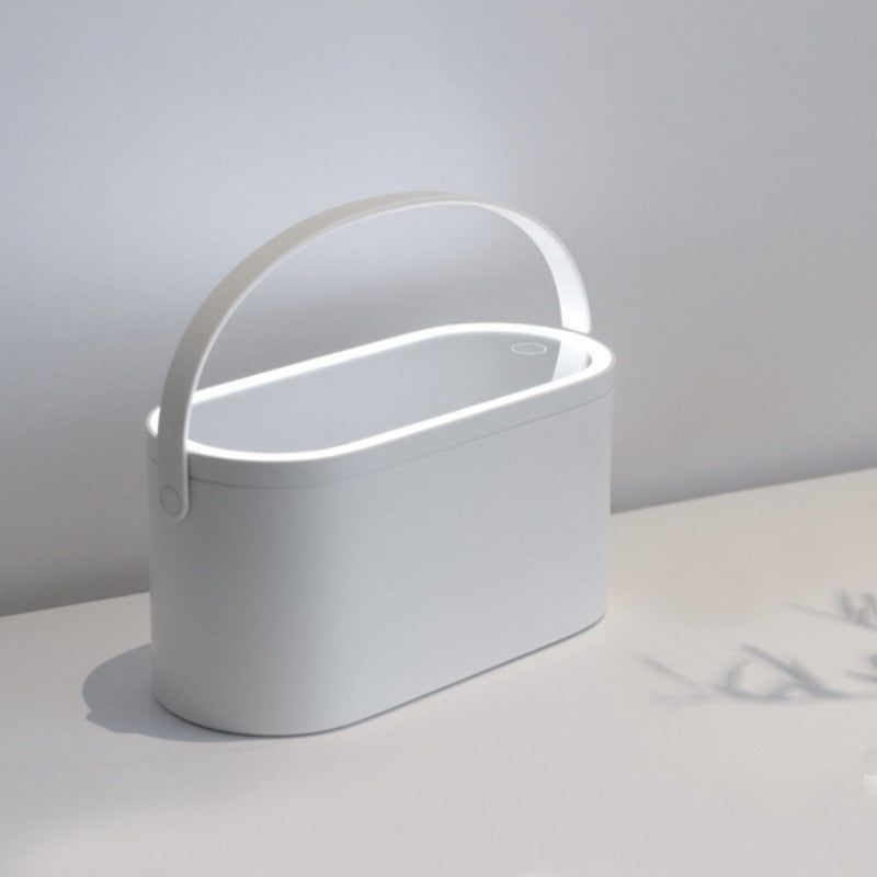 Travel Makeup With LED Light Up Mirror - strohmly.com