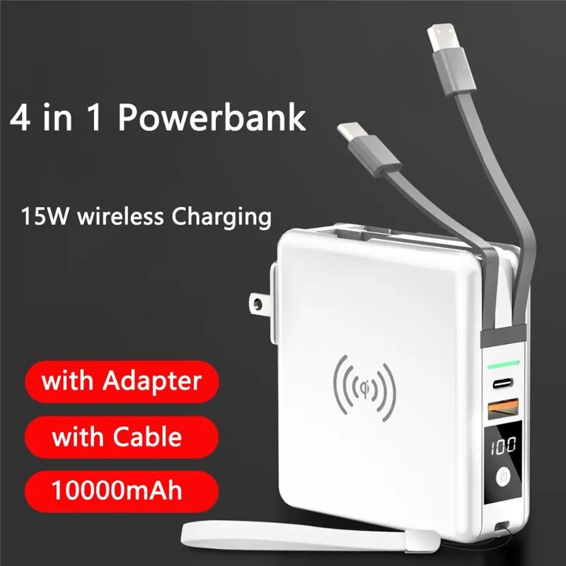 Travel Pro 5 In 1 Power Bank With Case - strohmly.com