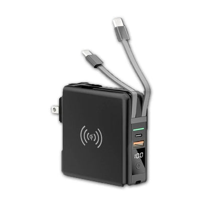Travel Pro 5 In 1 Power Bank With Case - strohmly.com