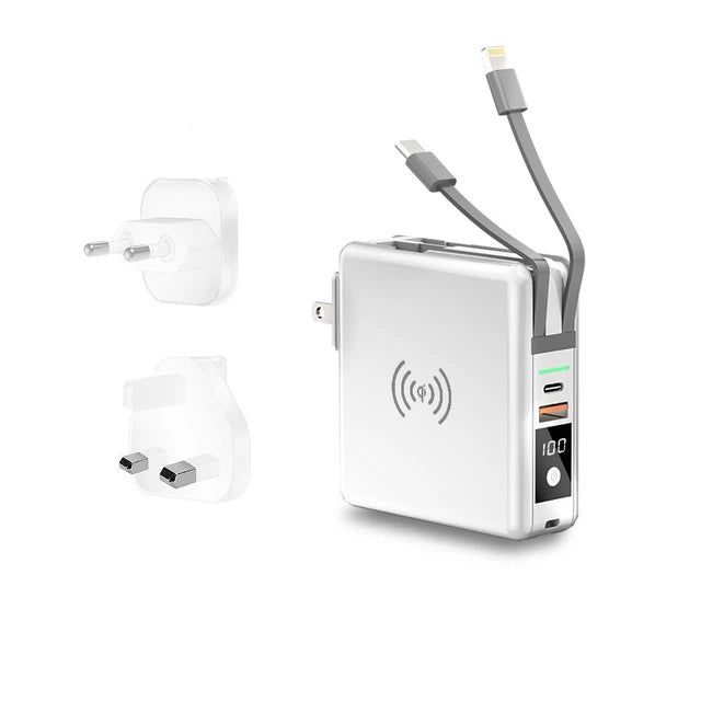 Travel Pro 5 In 1 Power Bank With Case - strohmly.com