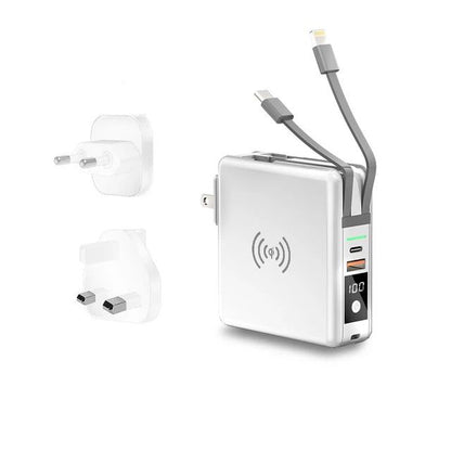 Travel Pro 5 In 1 Power Bank With Case - strohmly.com